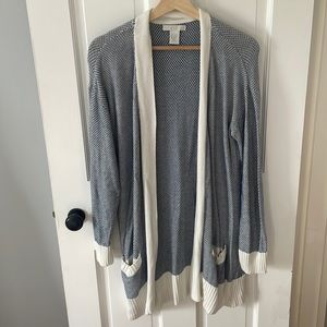 Design history open cardigan